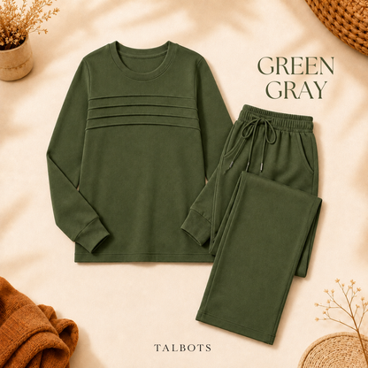 🔥 LAST DAY BLACK FRIDAY — 57% OFF ✨TALBOTS Women’s Crew Neck Lounge Set