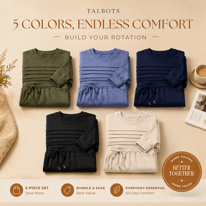 🔥 LAST DAY BLACK FRIDAY — 57% OFF ✨TALBOTS Women’s Crew Neck Lounge Set
