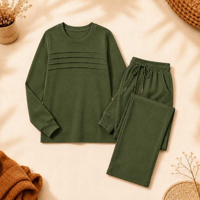 🔥 LAST DAY BLACK FRIDAY — 57% OFF ✨TALBOTS Women’s Crew Neck Lounge Set