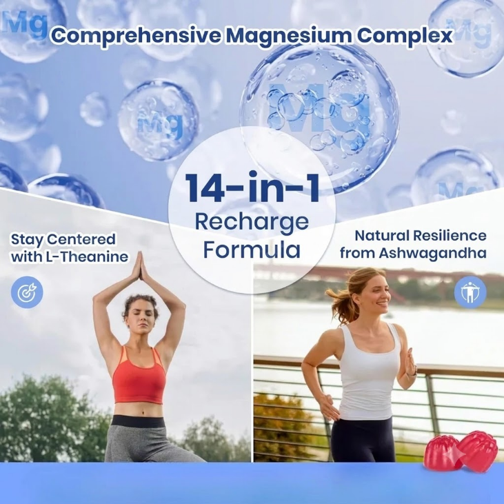 Magnesium Gummies 14-in-1