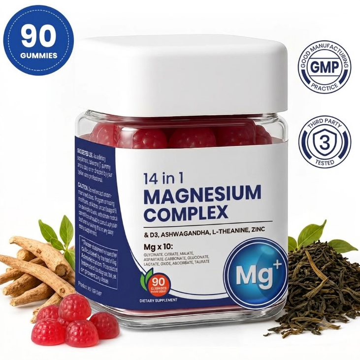 Magnesium Gummies 14-in-1